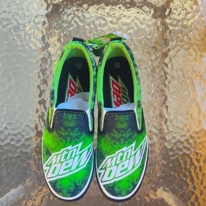Mountain Dew Men's Slip On Sneakers